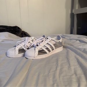 Adidas Superstar classic sneaker clear men’s 10